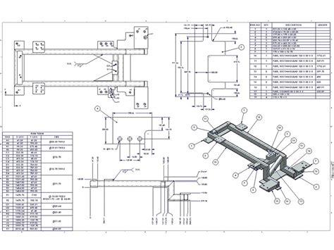 drawings for metal fabrication|structure fabrication drawing.